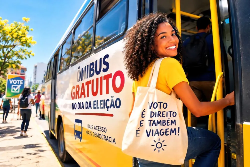 Domingo de eleição terá ônibus de graça em ao menos 23 estados