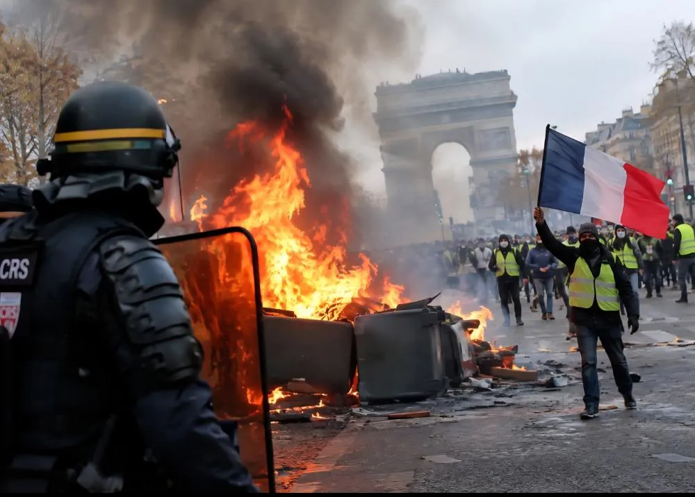 Protestos na França terminam em confrontos e colocam custo de vida no centro do debate